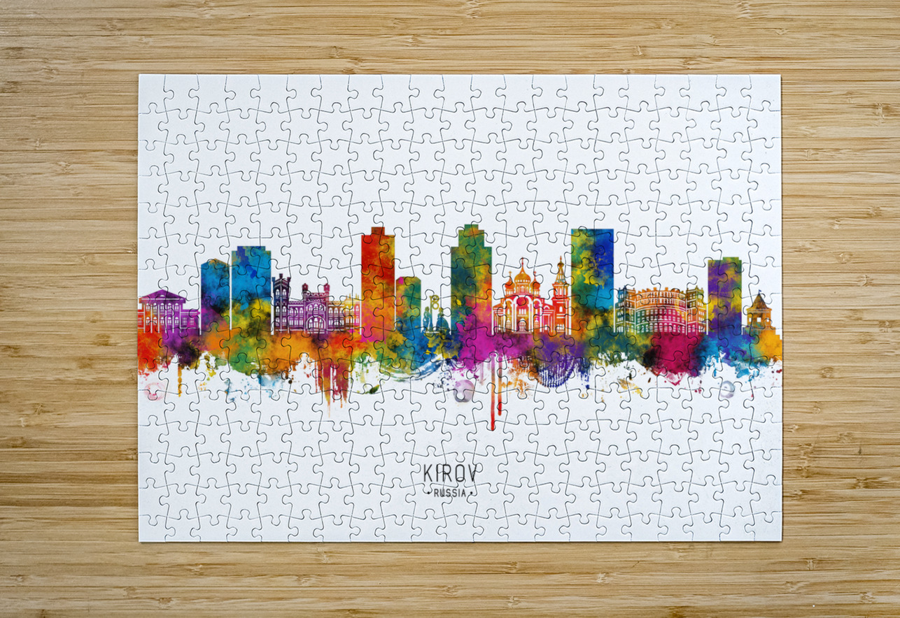 Kirov Russia Skyline Towseef Dar Puzzle printing