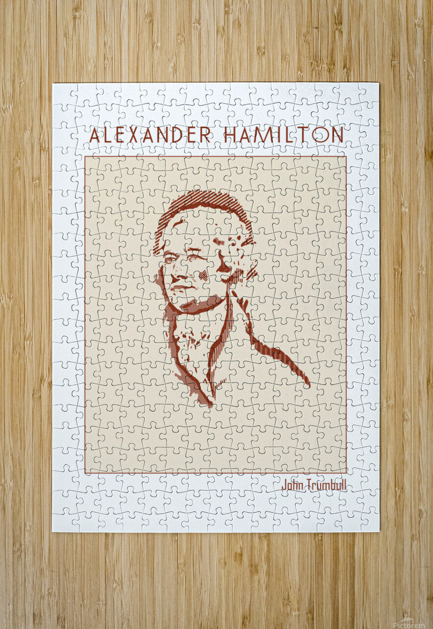 Alexander Hamilton – John Trumbull Doa Project Puzzle printing