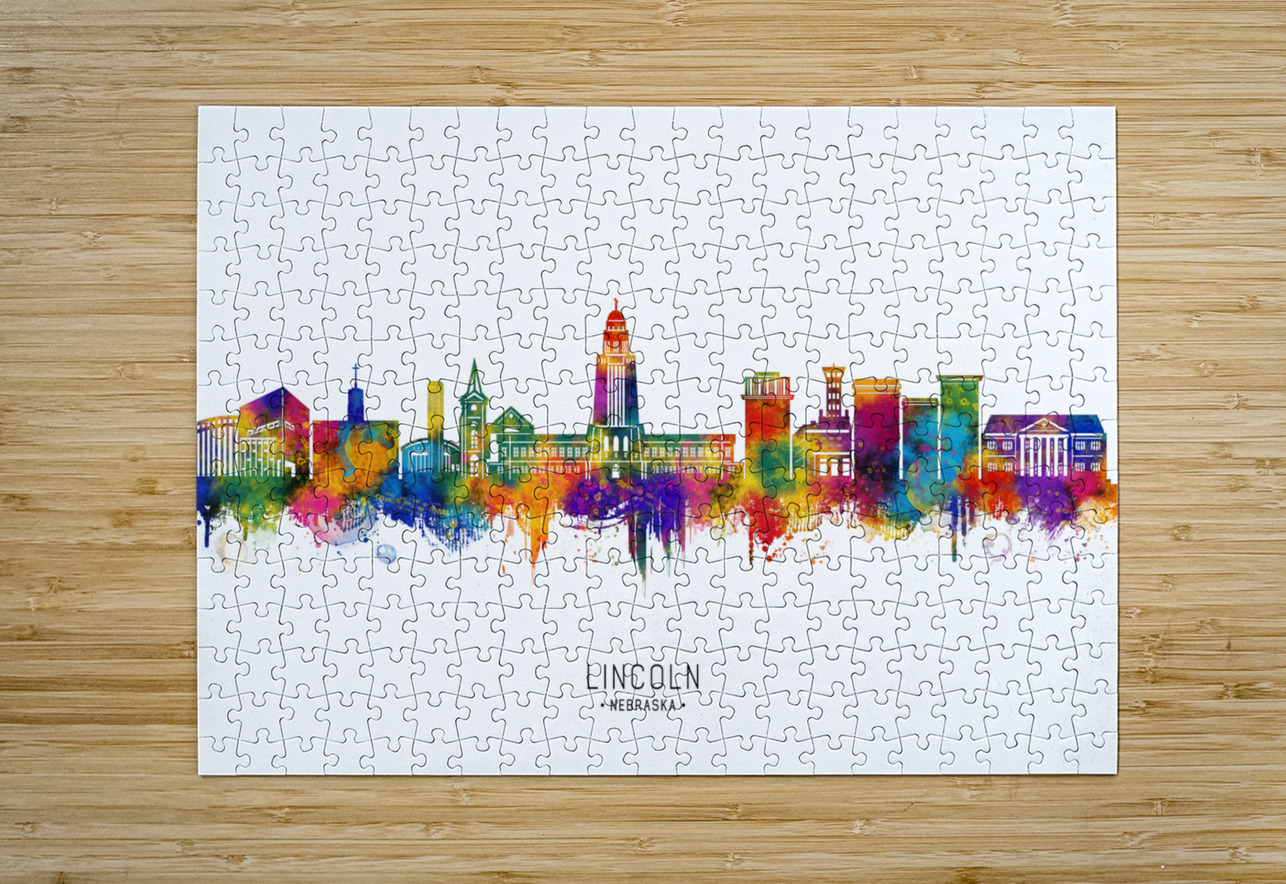 Lincoln USA Skyline Towseef Dar Puzzle printing