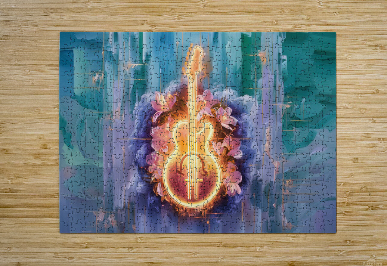 w flower 119 hesh4 Puzzle printing