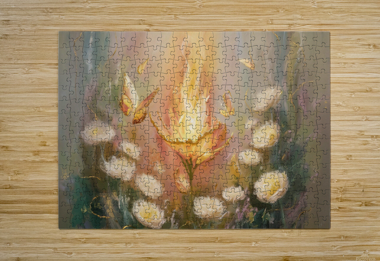 w flower 118 hesh4 Puzzle printing