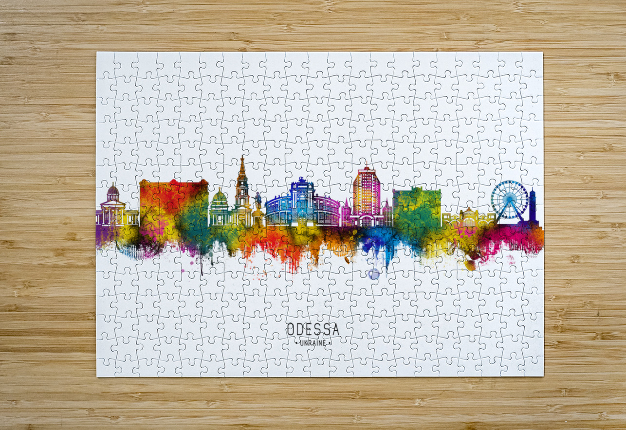 Odessa Ukraine Skyline Towseef Dar Puzzle printing