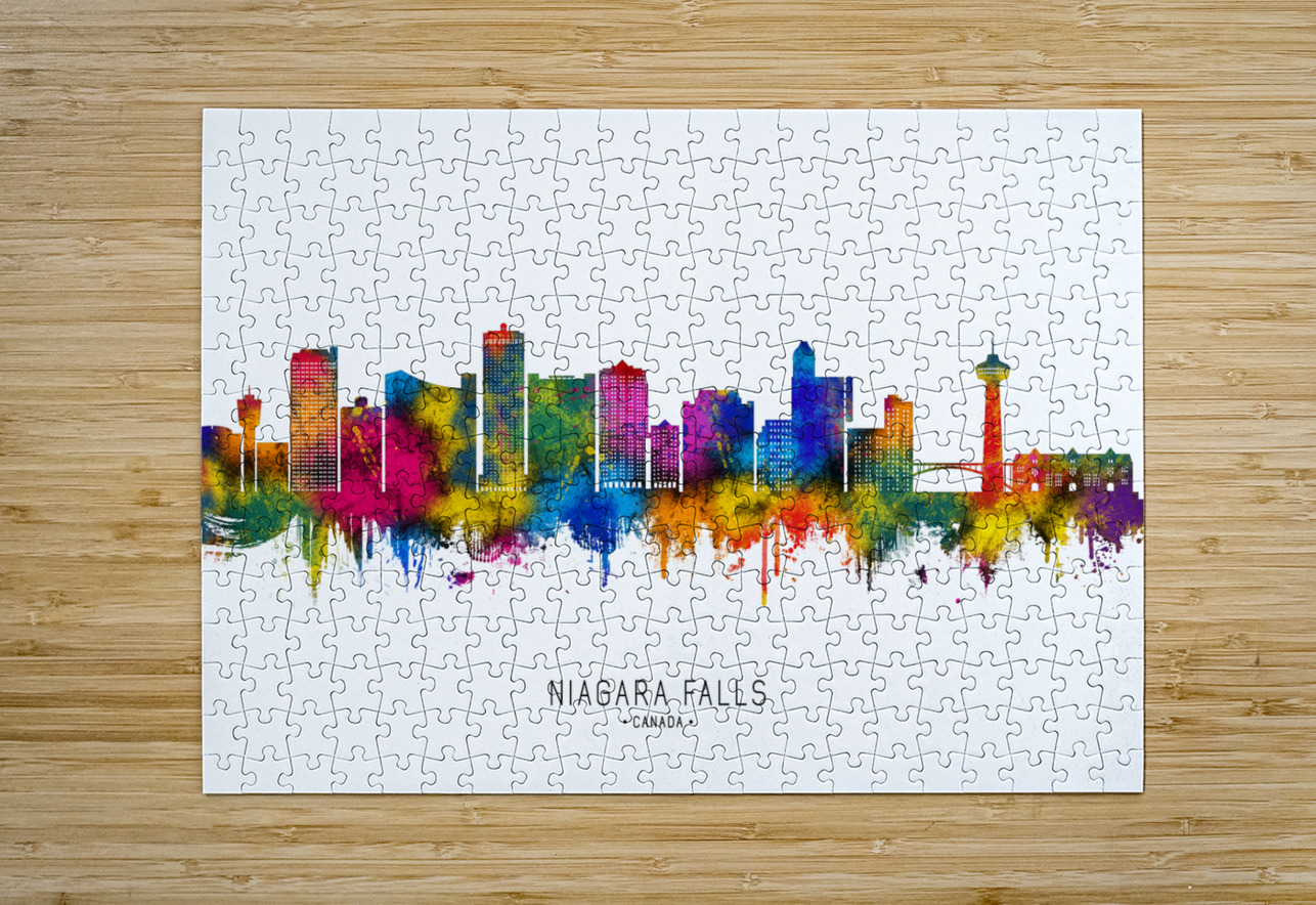 Niagara Falls Canada Skyline Towseef Dar Puzzle printing