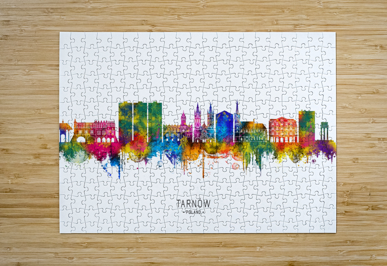 Tarnow Poland Skyline Towseef Dar Puzzle printing