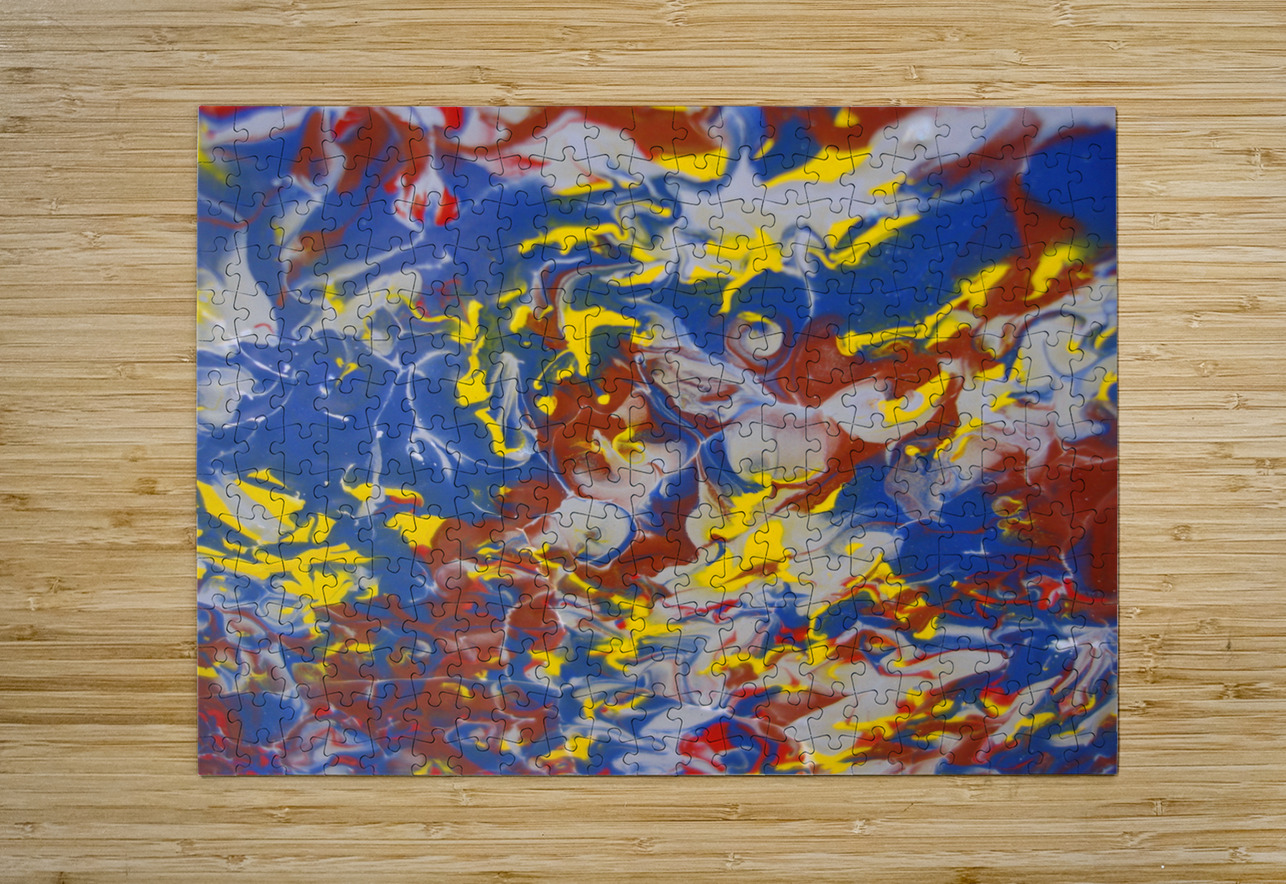 Marbled Harmony Luciano Puzzle printing