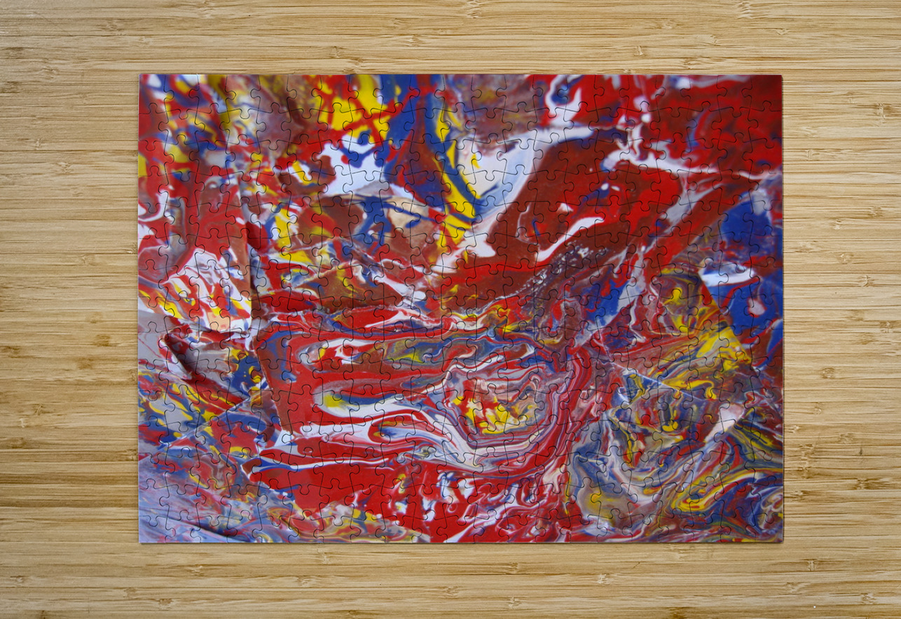 Elemental Flow Luciano Puzzle printing