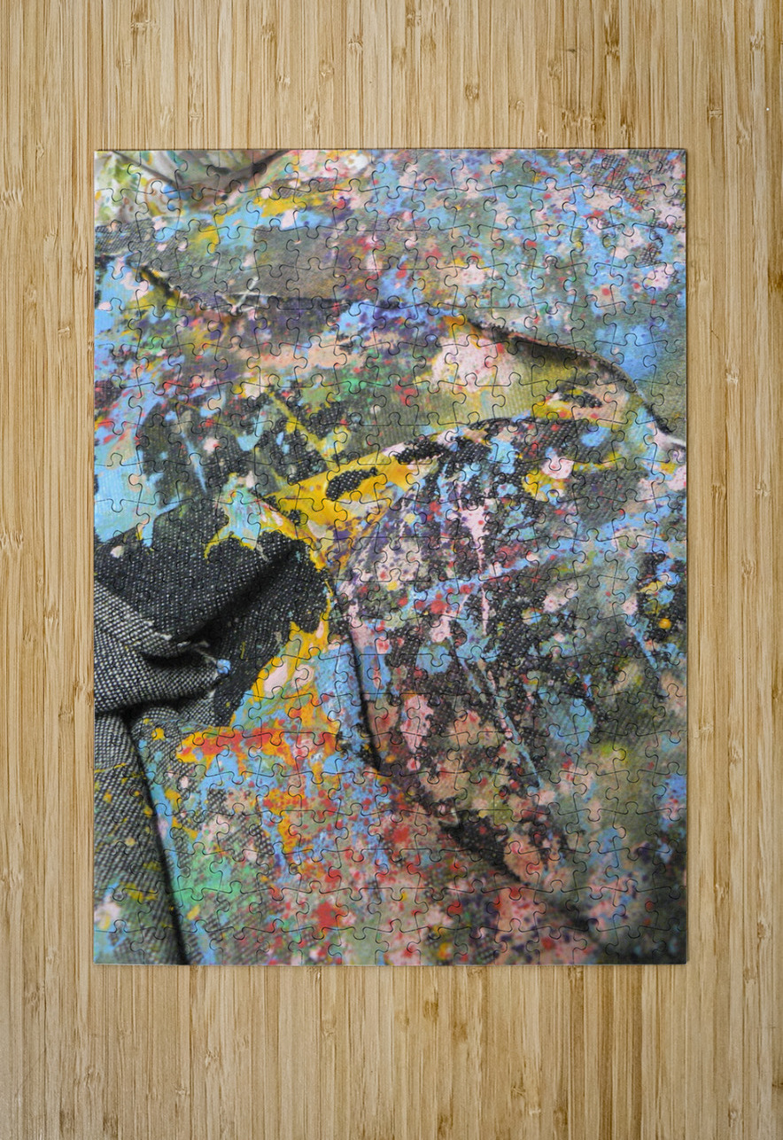 splash on fabric Luciano Puzzle printing