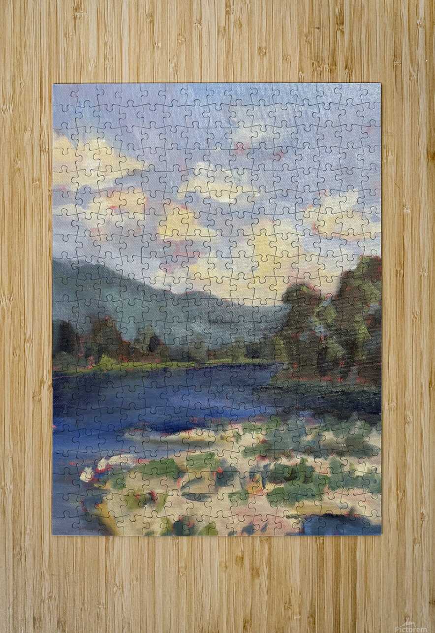 Caney fork J HARRIS Puzzle printing