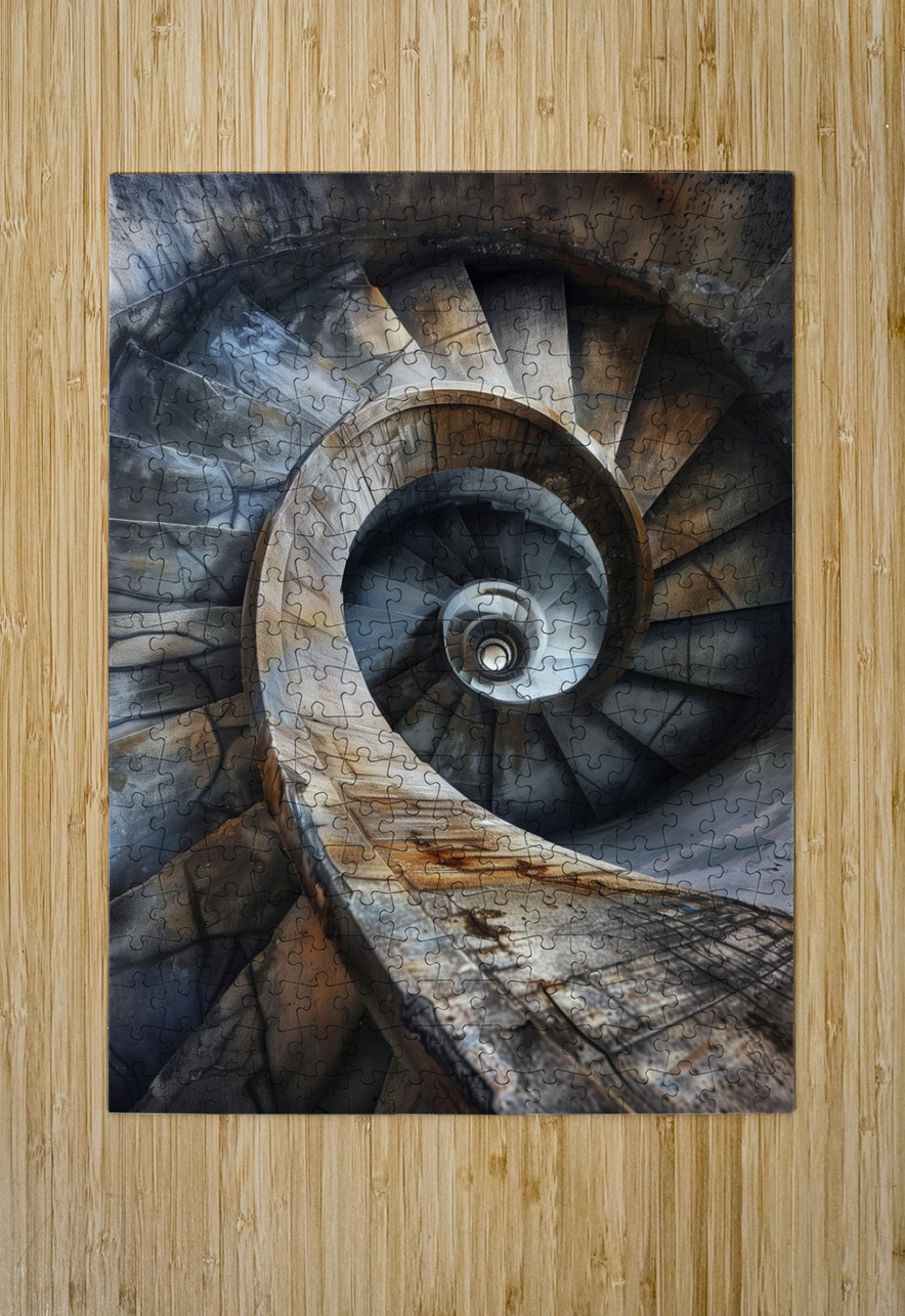 Spiral DeepEarth Photography Puzzle printing