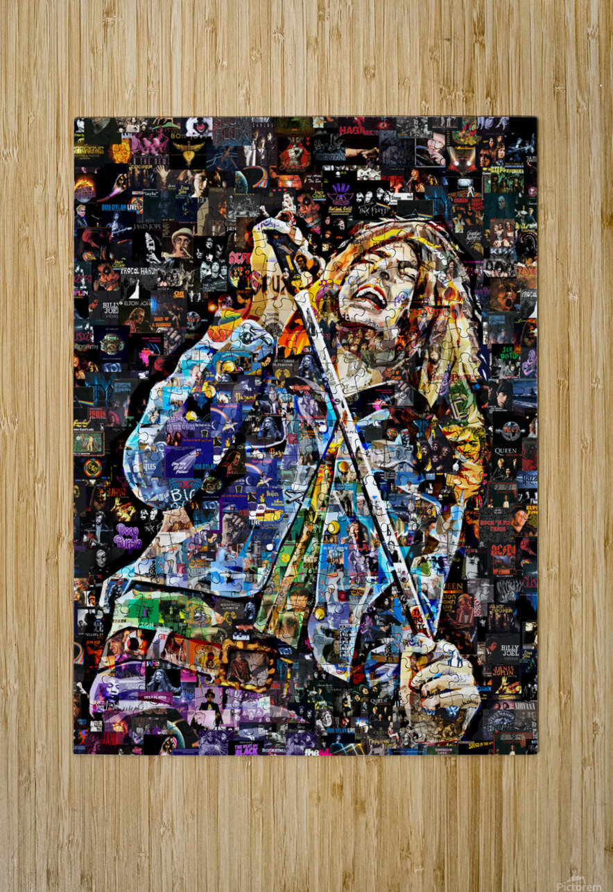 IAN GILLAN. DEEP PURPLE Alex Loskutov Puzzle printing