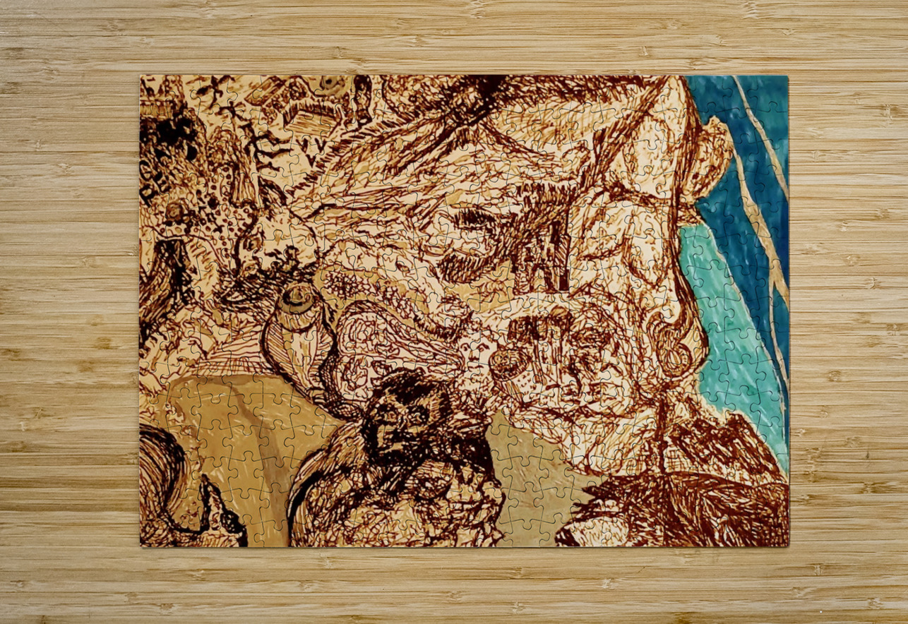 20240326 143918 complicated 4 points of view Lawrence Silver Art Puzzle printing