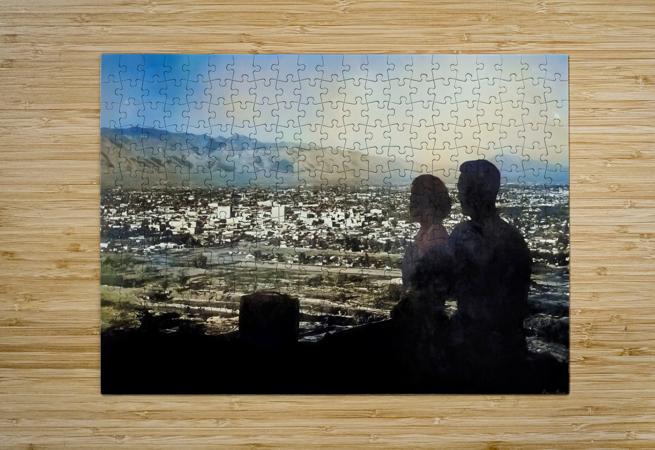 1950s tucson art Row One Brand Puzzle printing