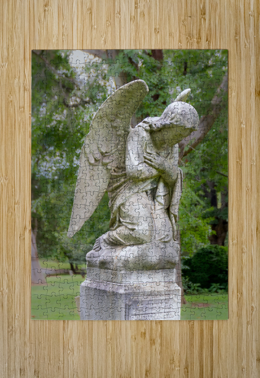 Old City Cemetery Angel Norma Brandsberg Photography Puzzle printing