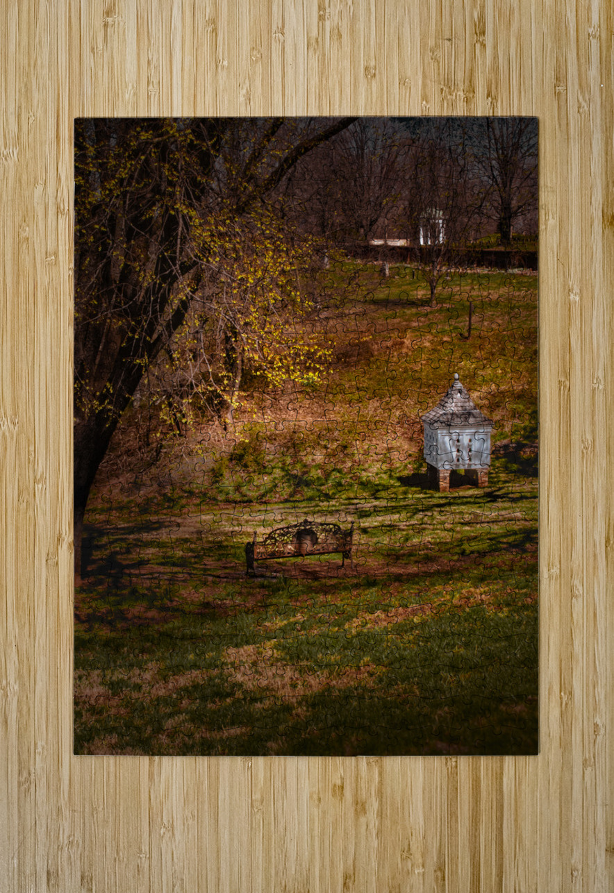 Old City Cemetery Bird House Norma Brandsberg Photography Puzzle printing