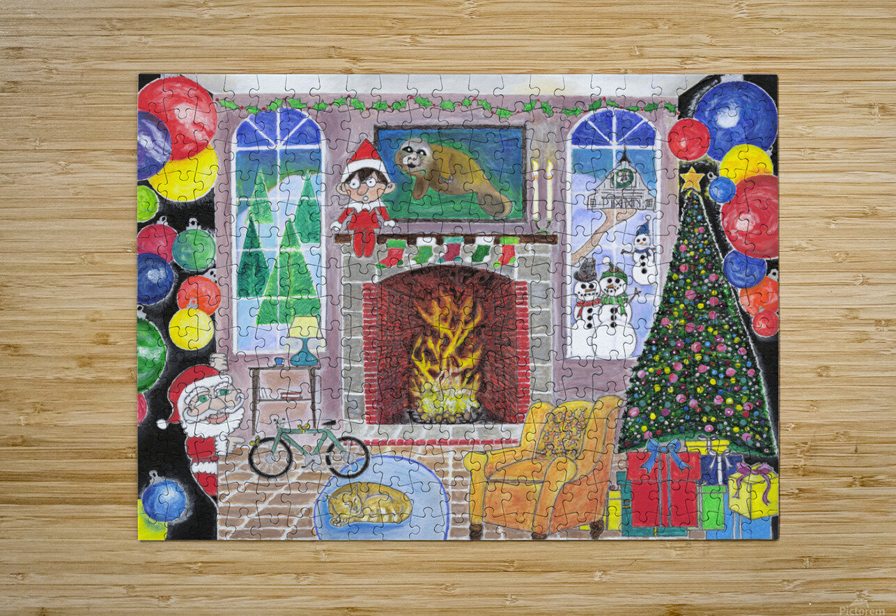 Christmas final Peeps Puzzle printing