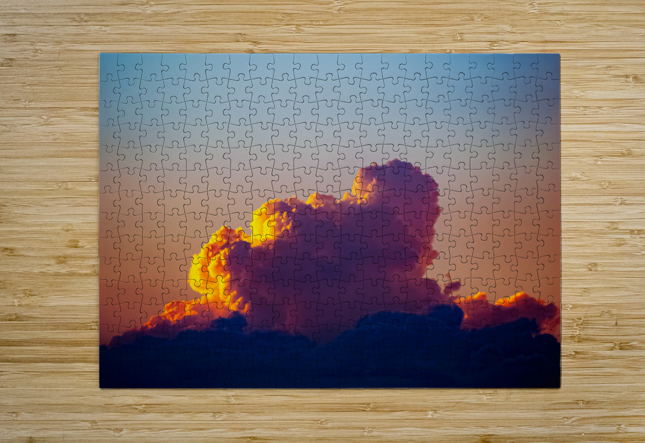 Billowing Brilliance Light + Water Photography Puzzle printing