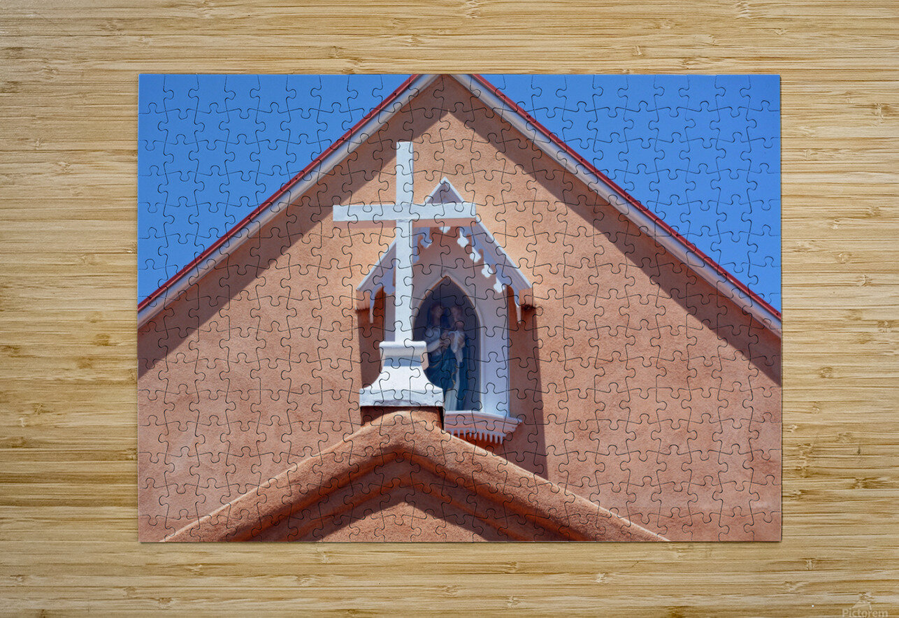New Mexico Church Katherine Lindsey Photography Puzzle printing