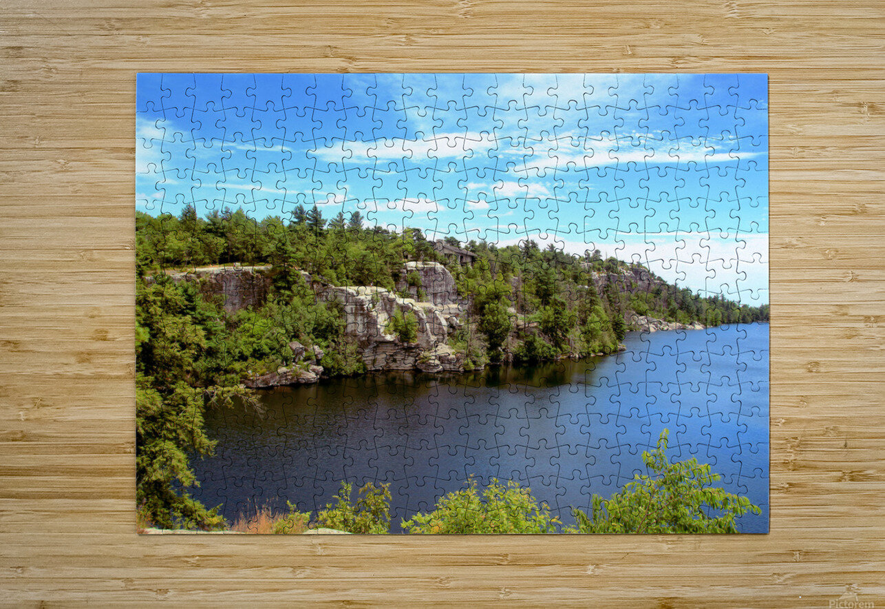 Minnewaska The Lake Bob McCulloch Puzzle printing