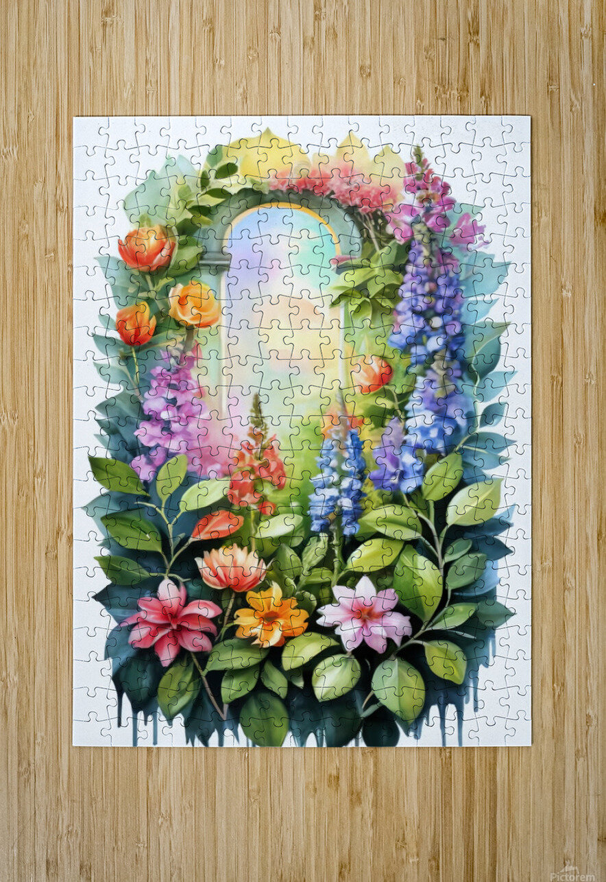h flower 23 YURI KAZA Puzzle printing