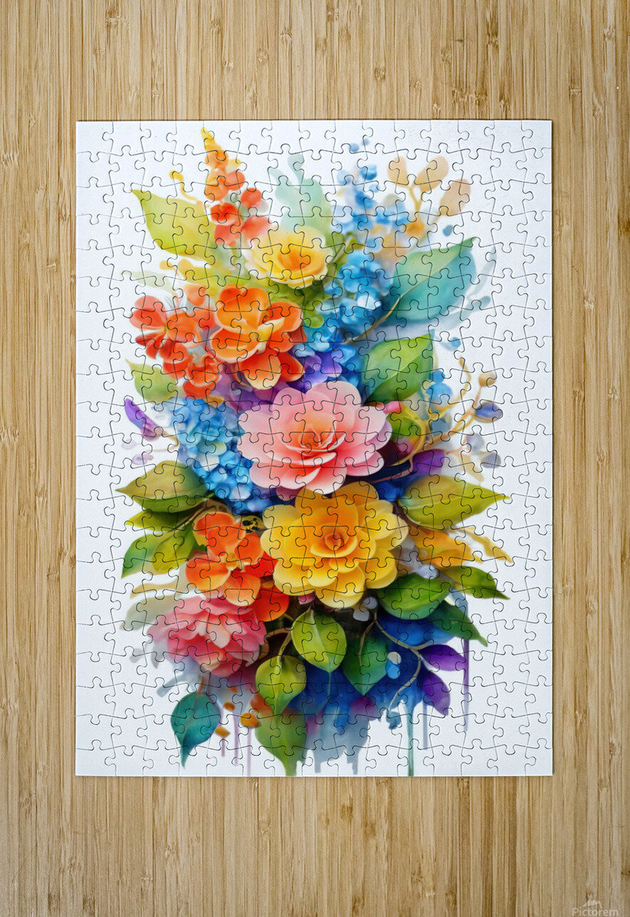 h flower 35 YURI KAZA Puzzle printing