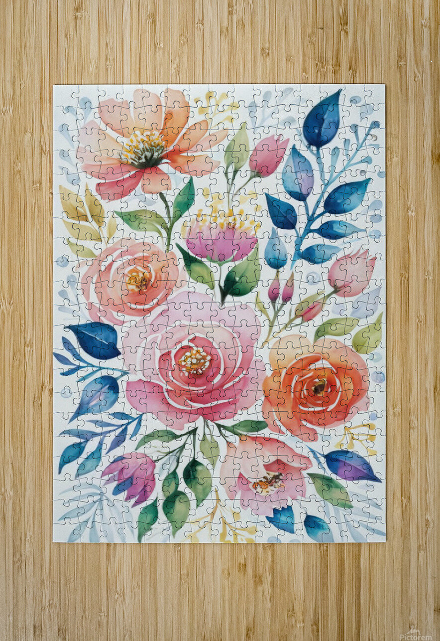 h flower 24 YURI KAZA Puzzle printing