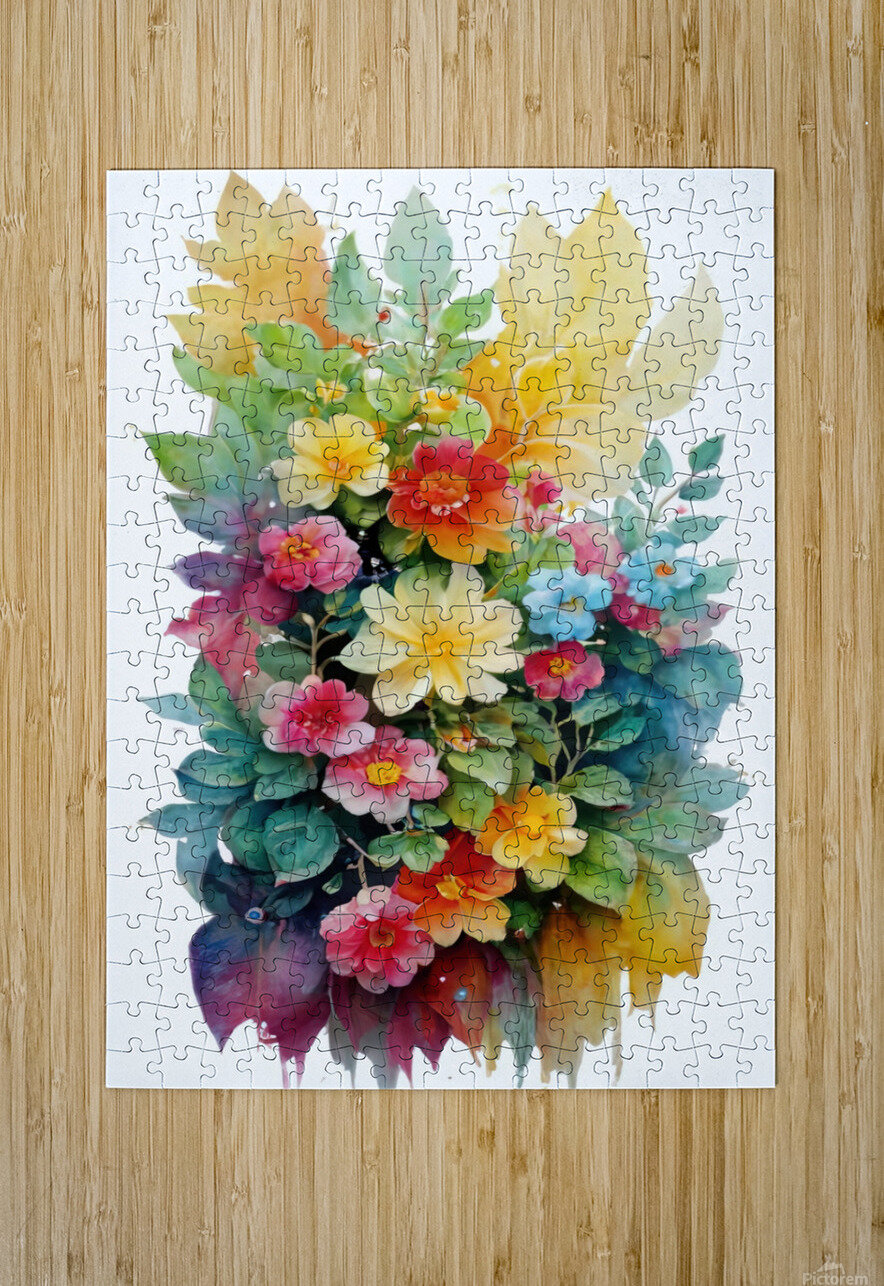 h flower 50 YURI KAZA Puzzle printing