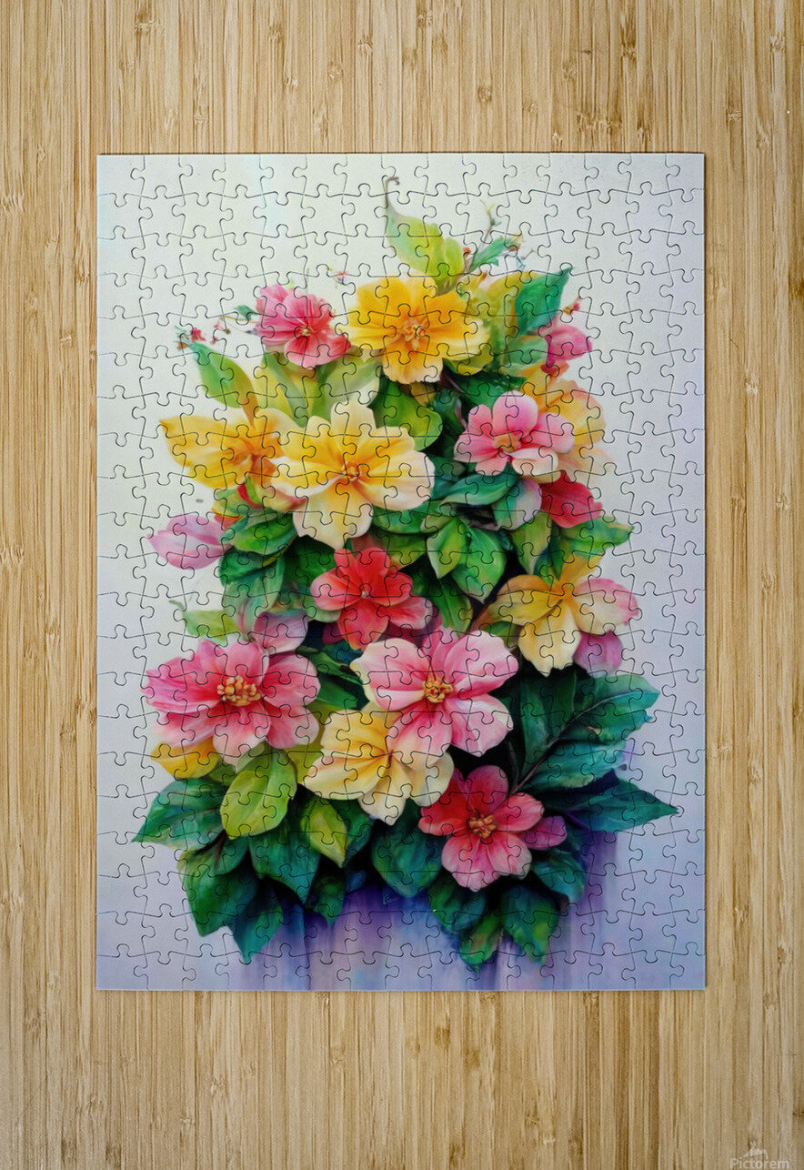 h flower 16 YURI KAZA Puzzle printing