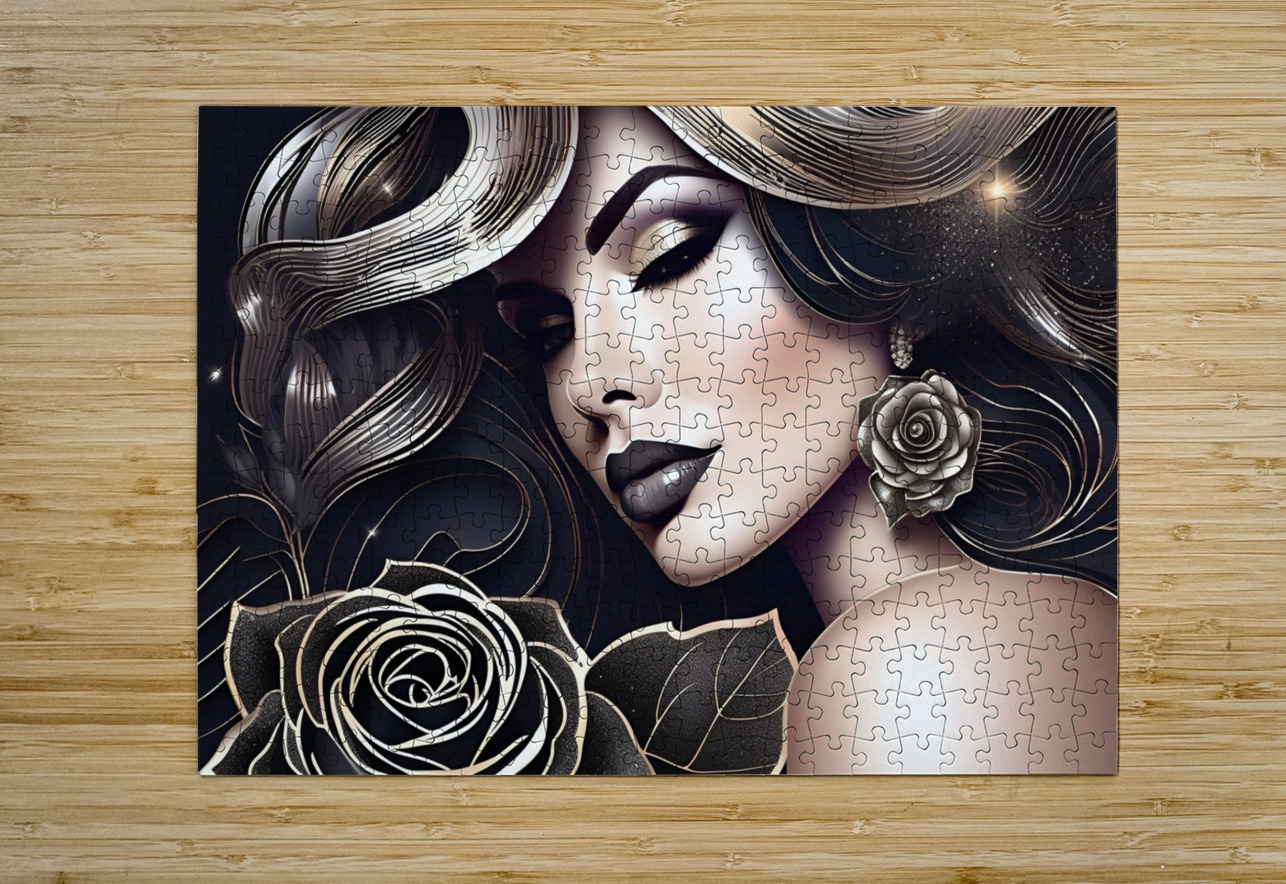 Rose of Elegance 14 Esmonbijouart Puzzle printing