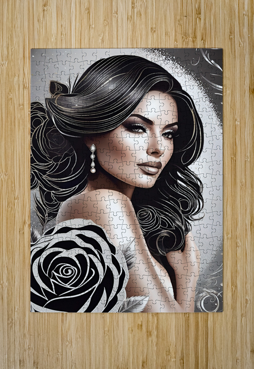 Rose of Elegance 10 Esmonbijouart Puzzle printing