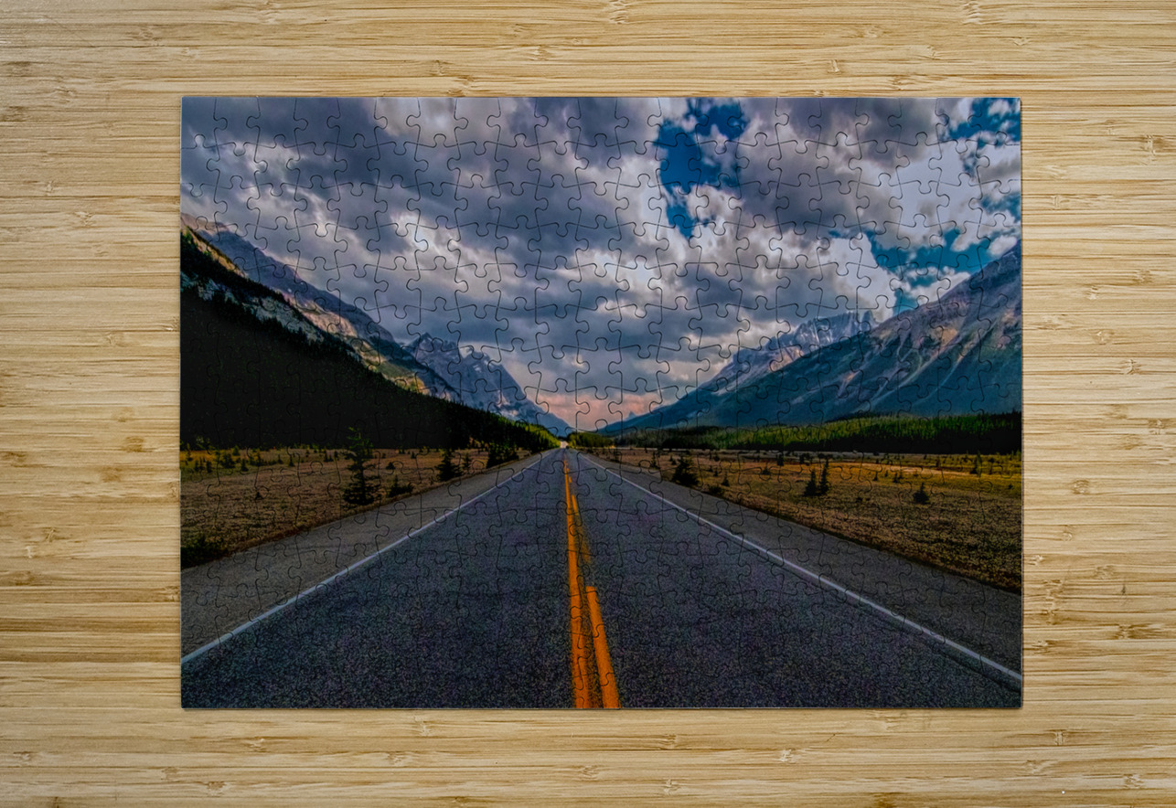 Road to Jasper National Park Norma Brandsberg Photography Puzzle printing