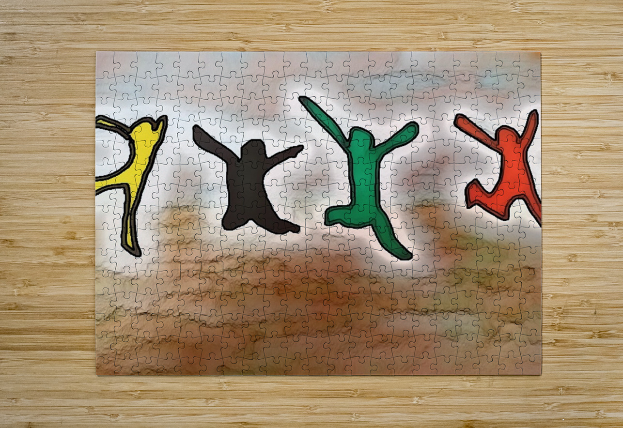 Primal quartro Luciano Puzzle printing