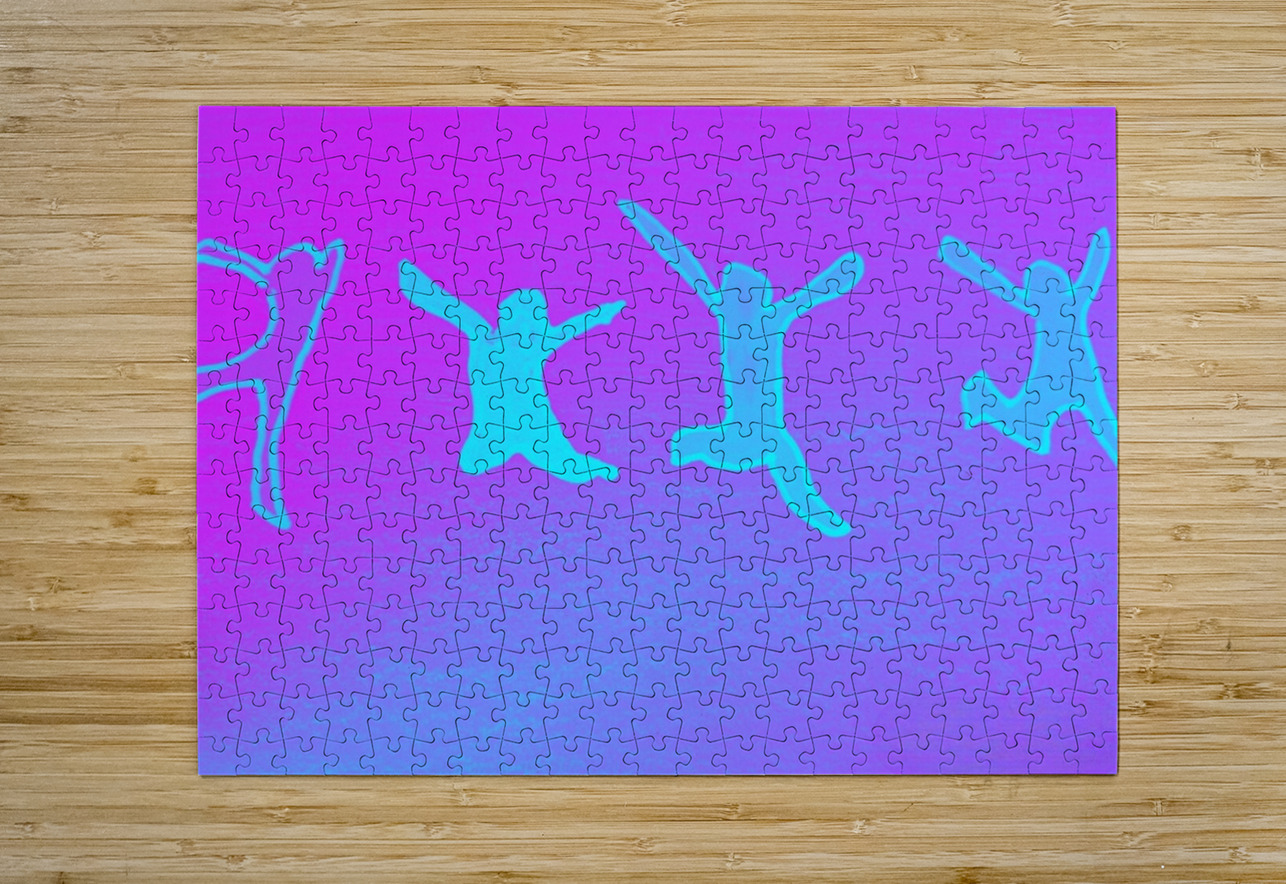 FIGURE CELEBRATE PINK Luciano Puzzle printing