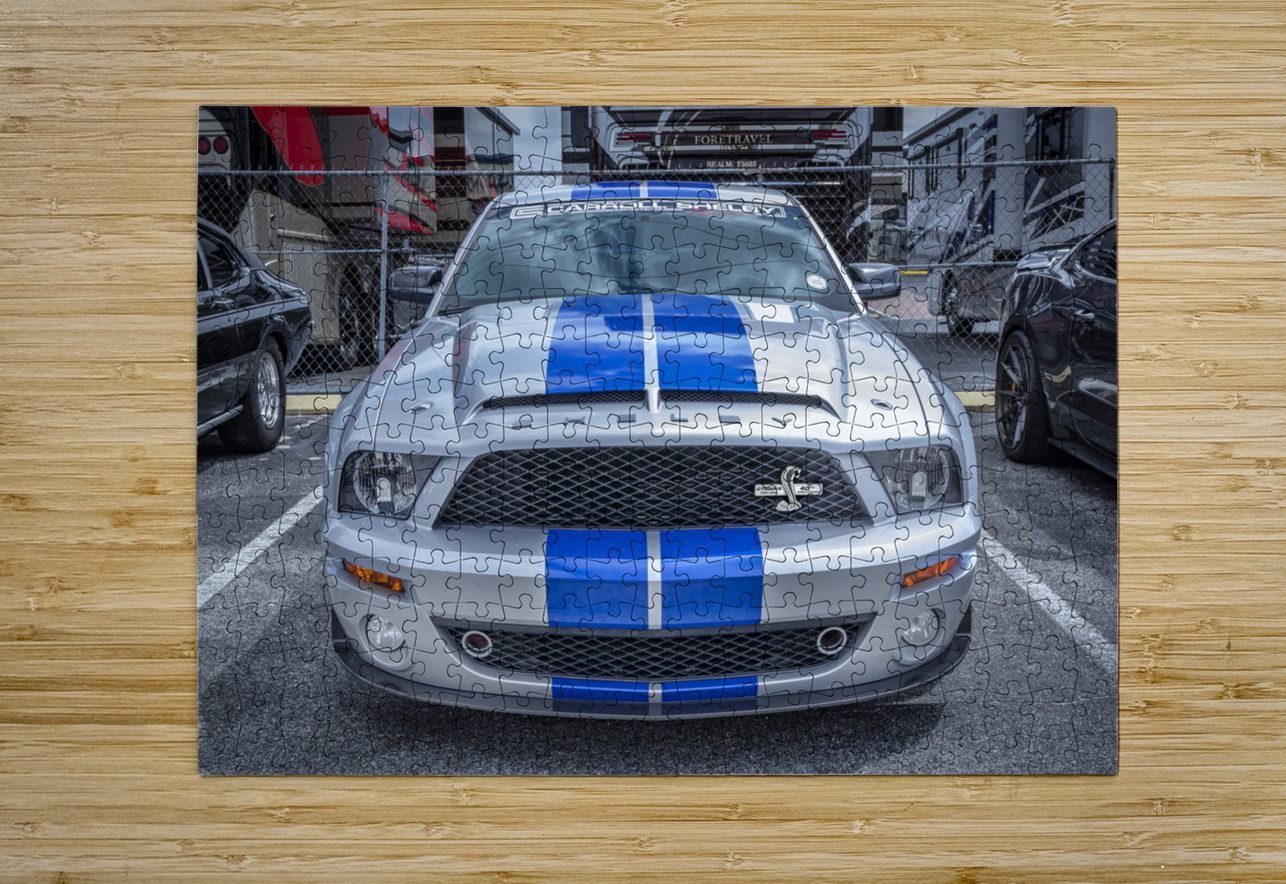 2008 Ford Shelby GT500KR X 2 Rich Franco Puzzle printing