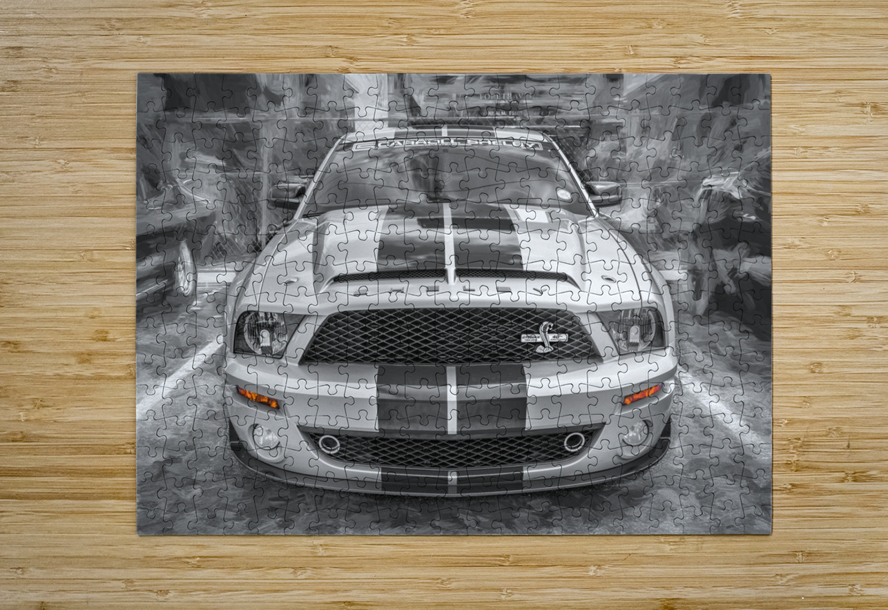 2008 Ford Shelby GT500KR X 11 Rich Franco Puzzle printing