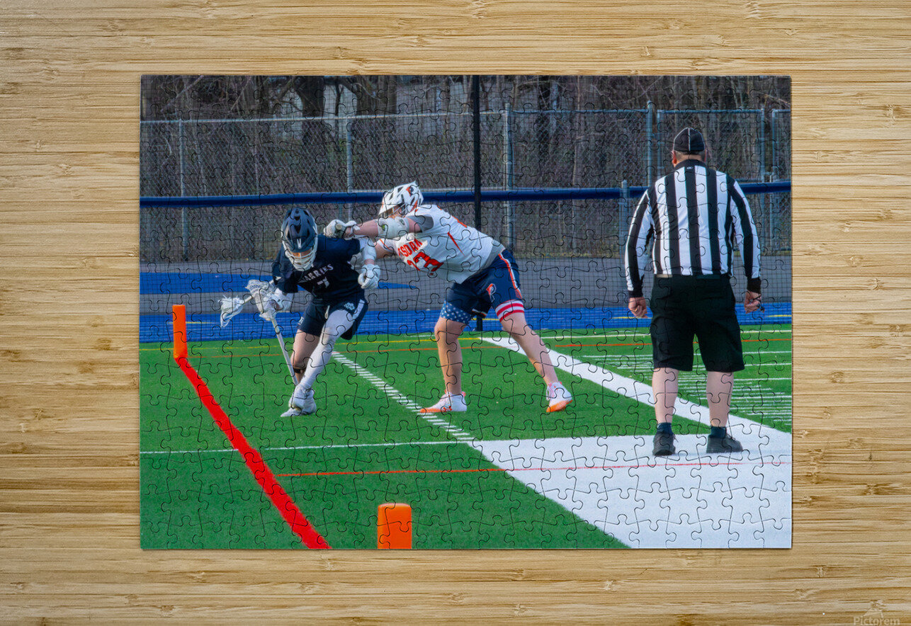 Potsdam Lacrosse Jerrid Lavoie Puzzle printing