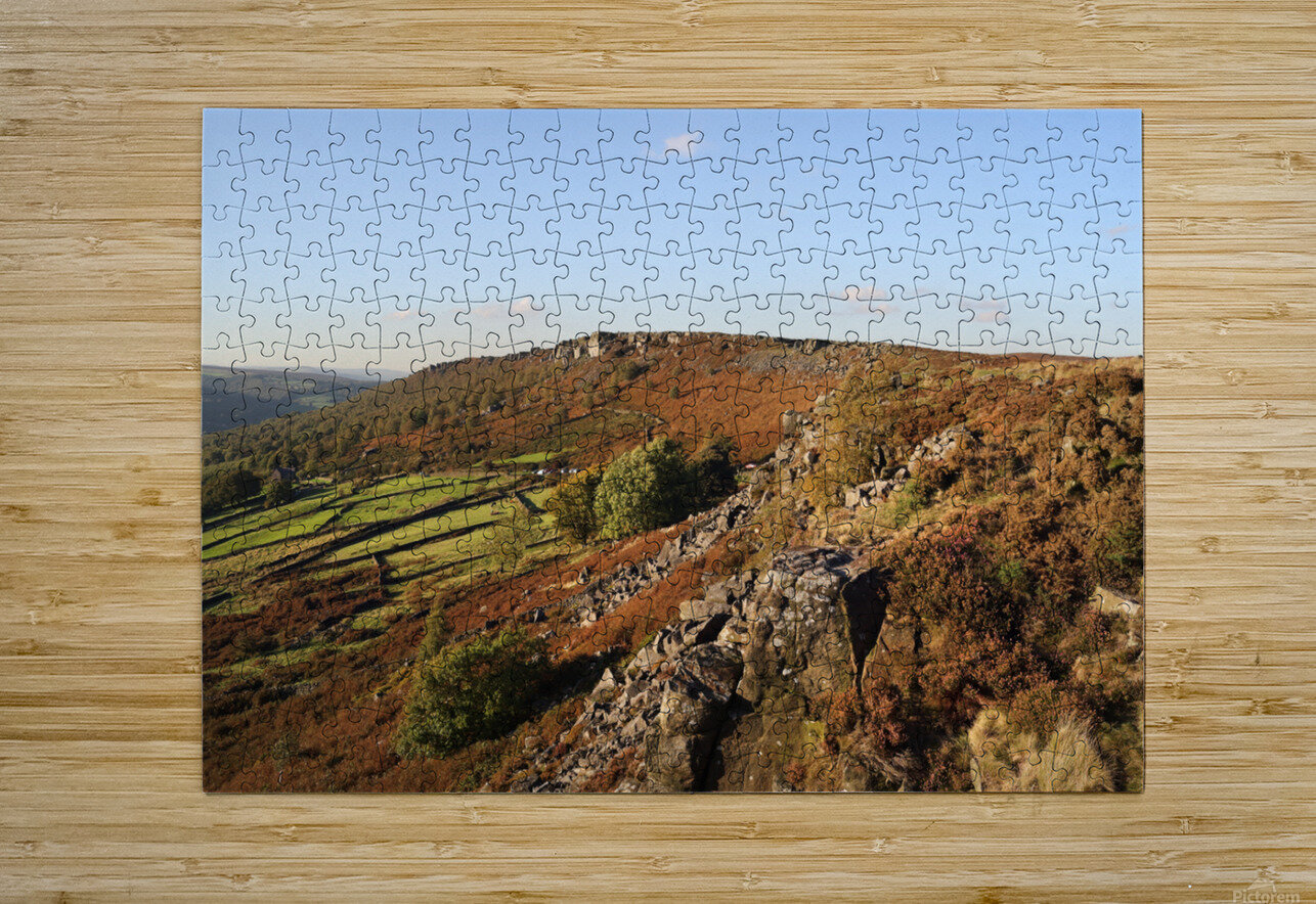 Curbar Edge Derbyshire England 1 Cofiant Images Puzzle printing