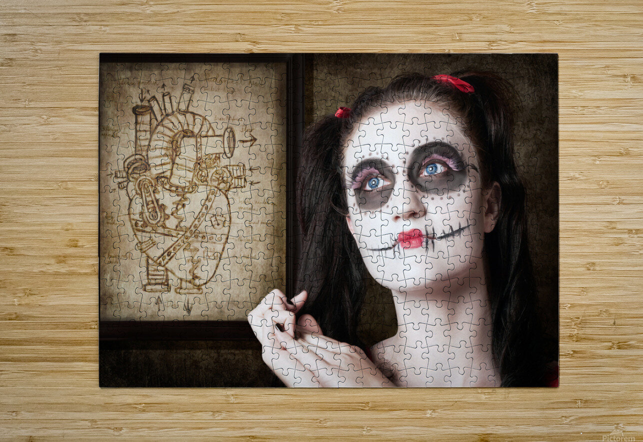 Sugar skull mechanical romance Jorgo Puzzle printing