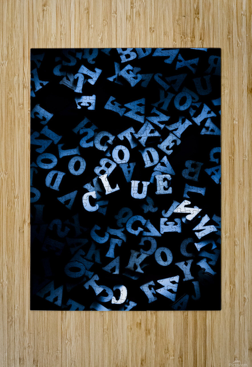 Blue clue Jorgo Puzzle printing