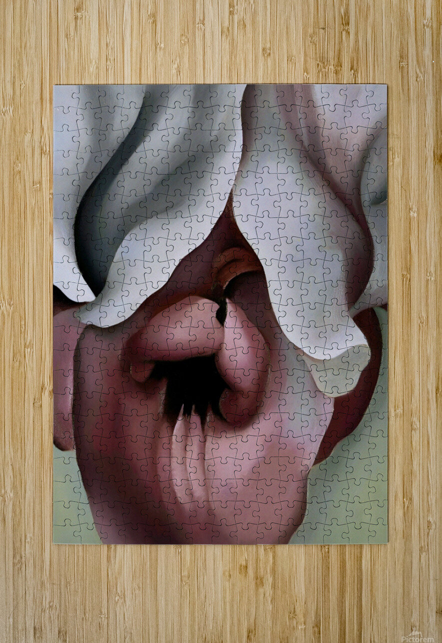 Georgia OKeeffe - Black Iris William Store Puzzle printing