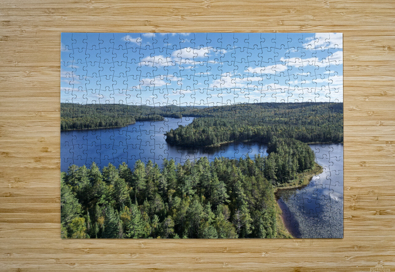 Quebec lakes Bobby Jack Puzzle printing