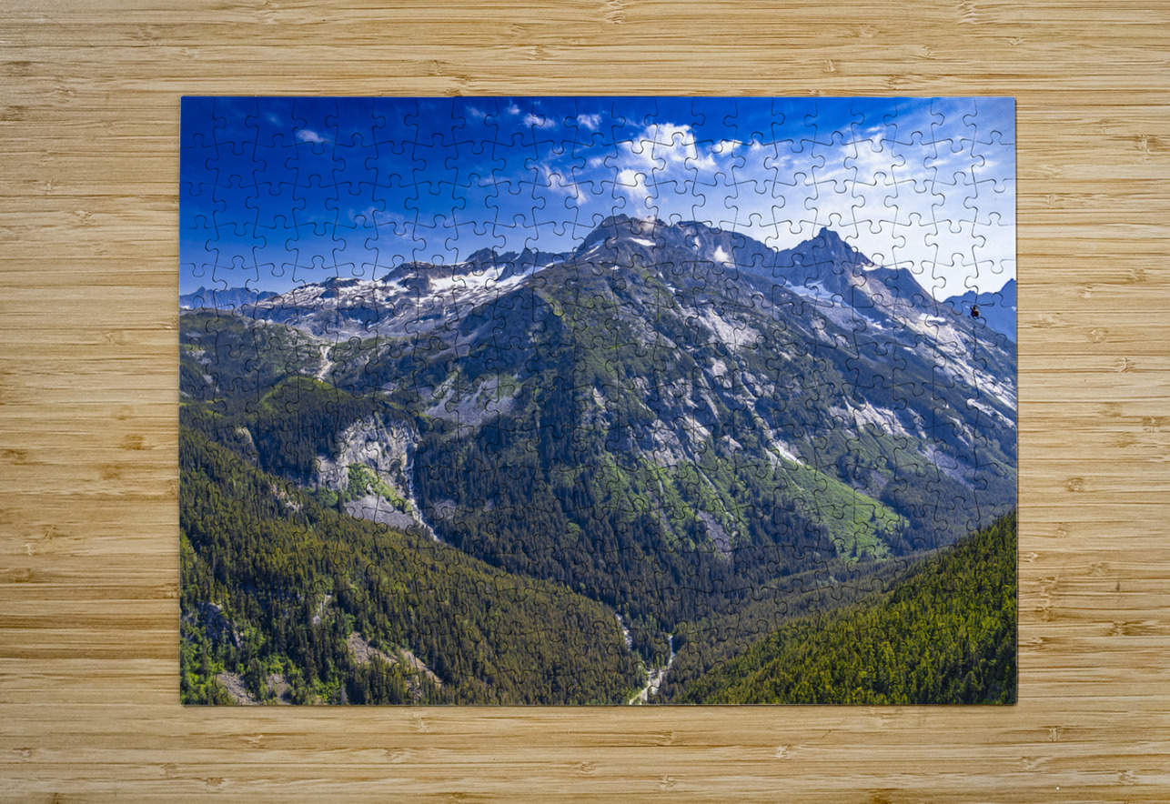 Alaska Mountain Tono Chavez Puzzle printing
