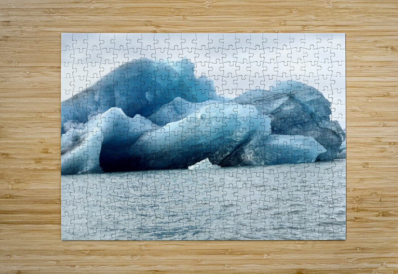 Vatnajokull Glacier  2 Iceland JJones Arts Puzzle printing