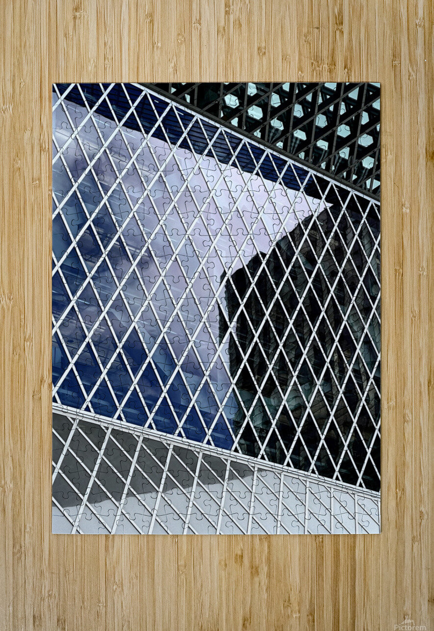 Seattle Central Library JJones Arts Puzzle printing