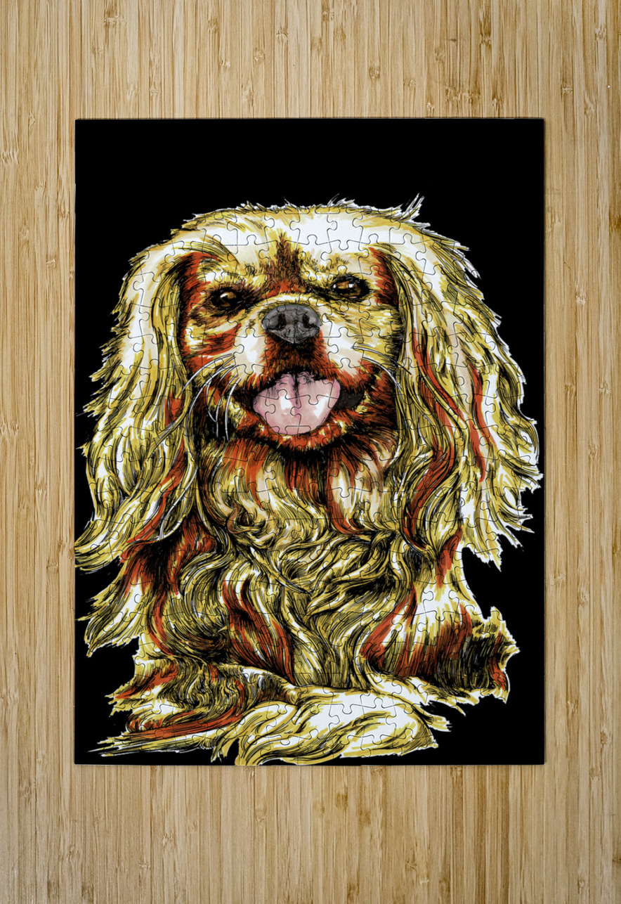 King Charles Kris Curran Puzzle printing