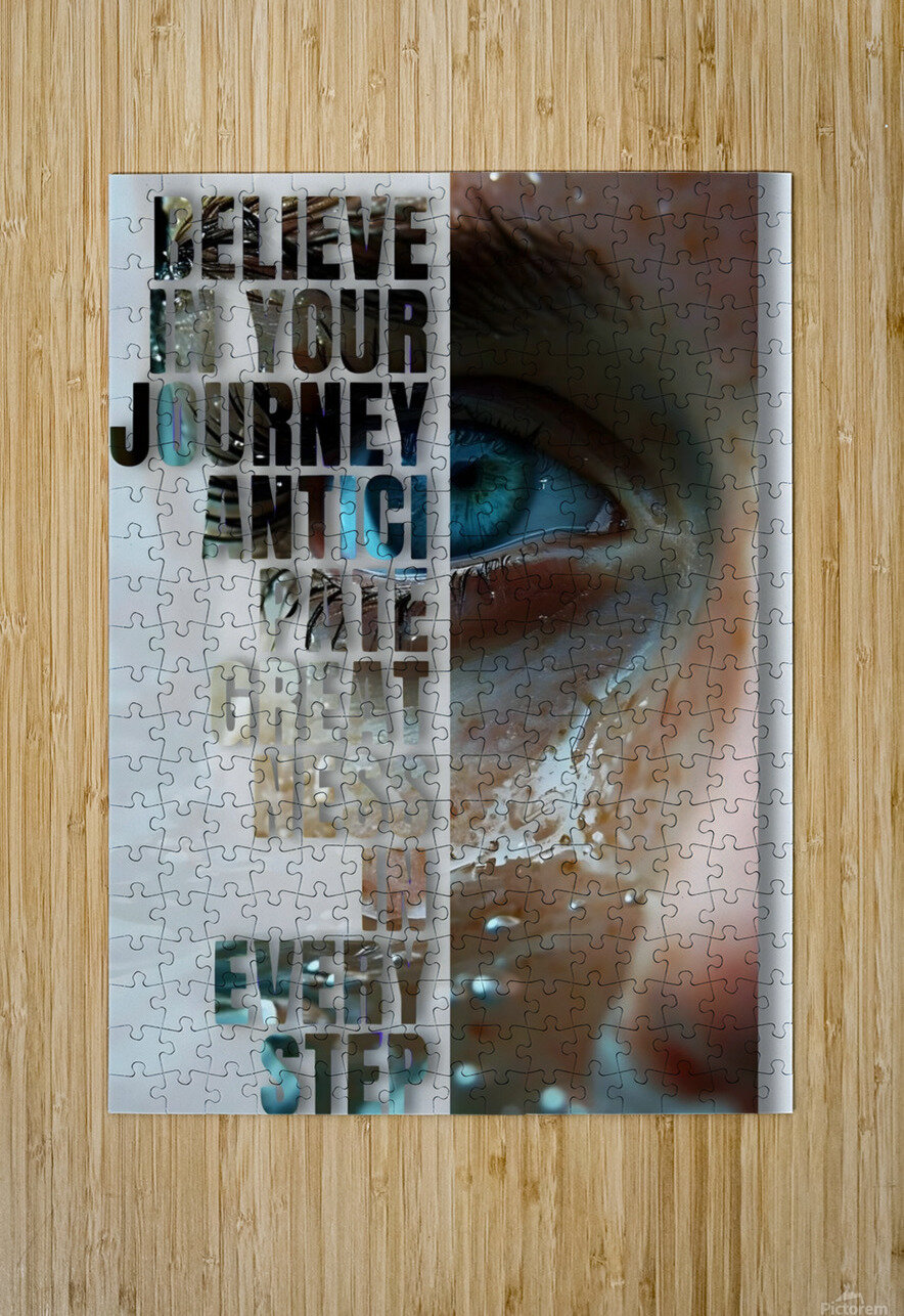 Anticipate Greatness  CrispArt Puzzle printing