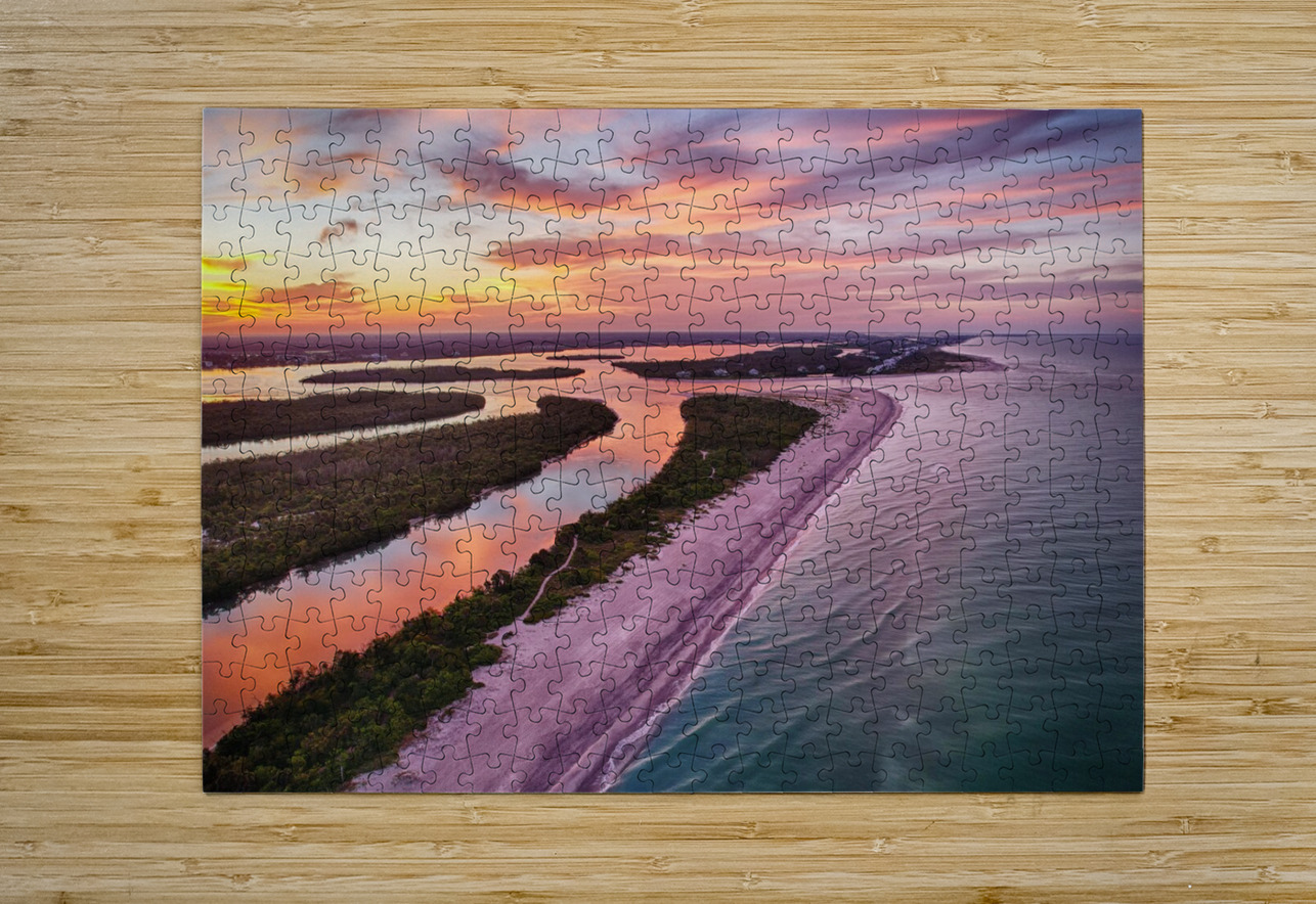 20240407 Stump Pass 4 Sun Kissed Salt Photography Puzzle printing