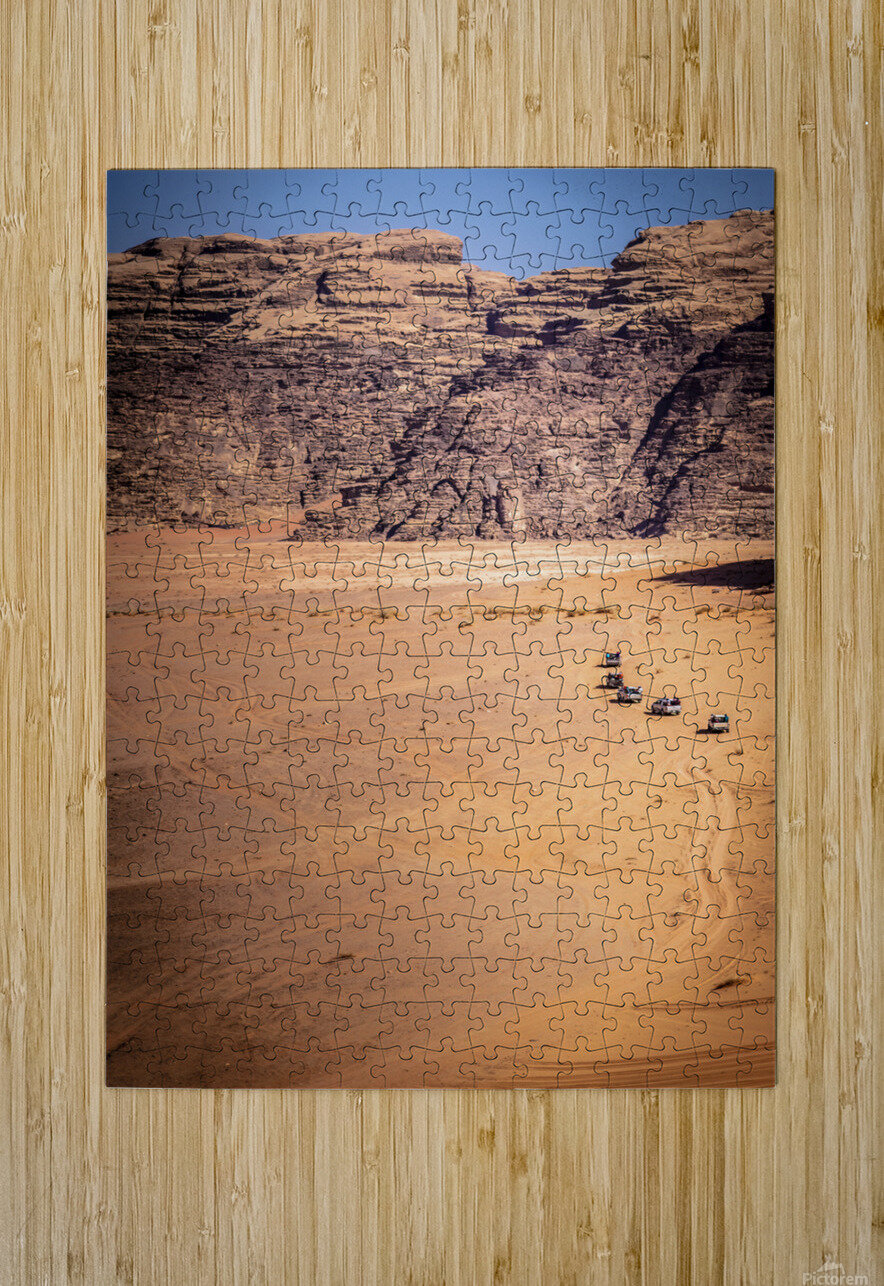 view of the wadi rum desert  Gualtiero Boffi Puzzle printing