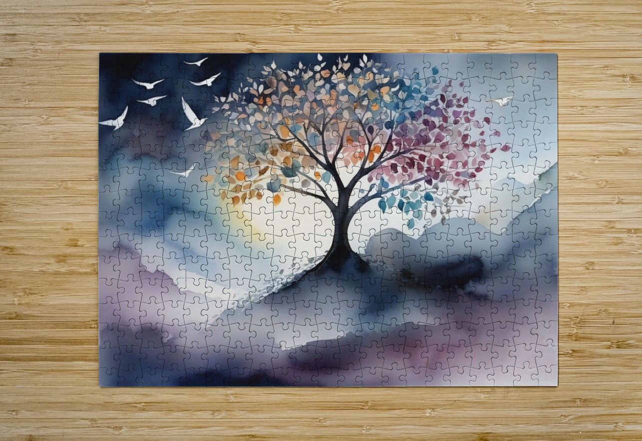 Artistic Tree of Life 63 Esmonbijouart Puzzle printing