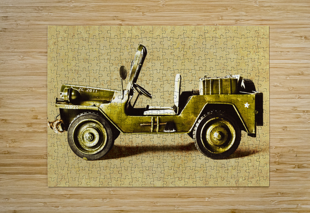 Army jeep Jorgo Puzzle printing