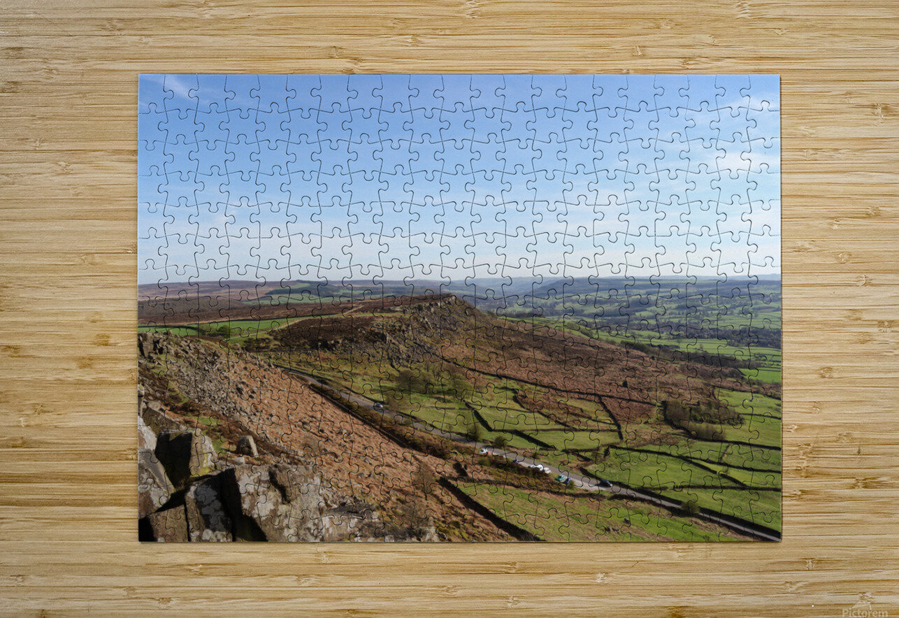 Curbar Edge view  Cofiant Images Puzzle printing